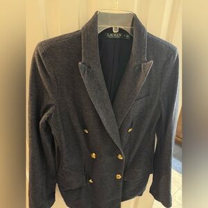 Woman Ralph Lauren, Double-Breasted navy blue Blazer